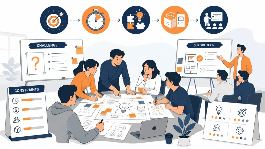 Challenge-based Workshop ใช้โจทย์จริงและข้อจำกัดจริงเป็นตัวเร่งความคิดสร้างสรรค์