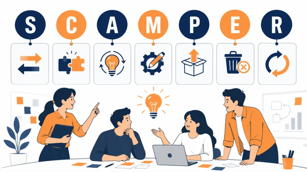 SCAMPER Technique คืออะไร และใช้ในการอบรมอย่างไร